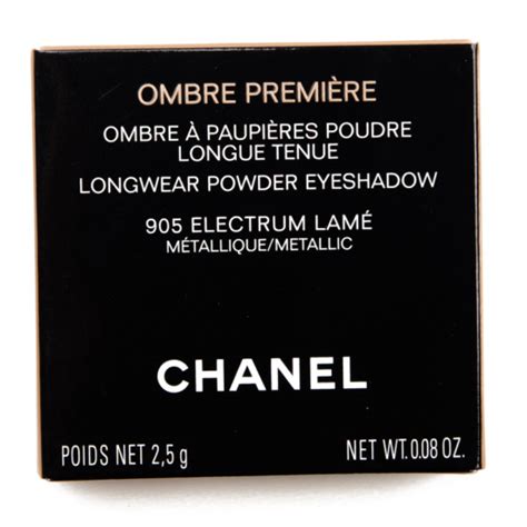 chanel 905|Chanel Electrum Lamé (905) Ombre Premiere Longwear Powder .